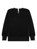 Advisory Board Crystals waffle logo-embroidered sweater